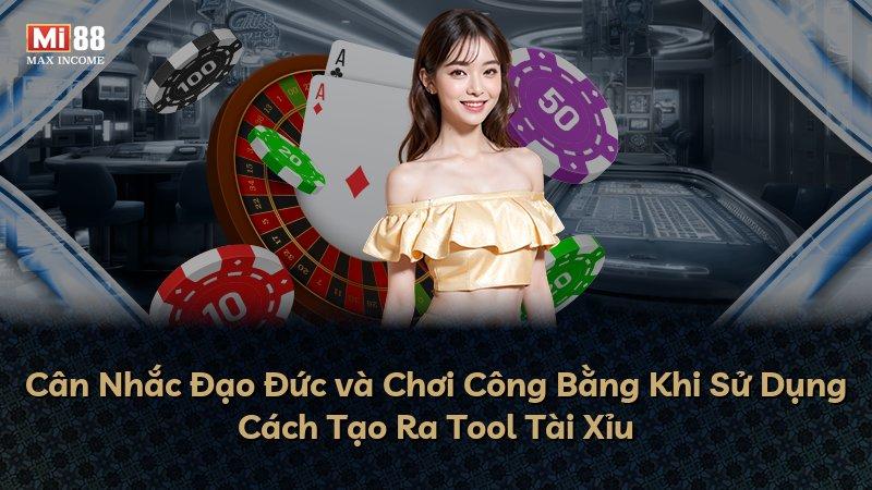 Cân Nhắc Đạo Đức và Chơi Công Bằng Khi Sử Dụng Cách Tạo Ra Tool Tài Xỉu