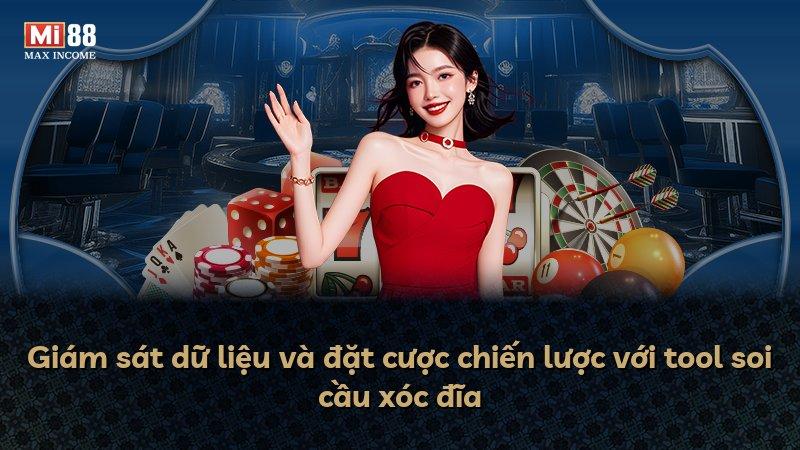 Giám sát dữ liệu và đặt cược chiến lược với tool soi cầu xóc đĩa
