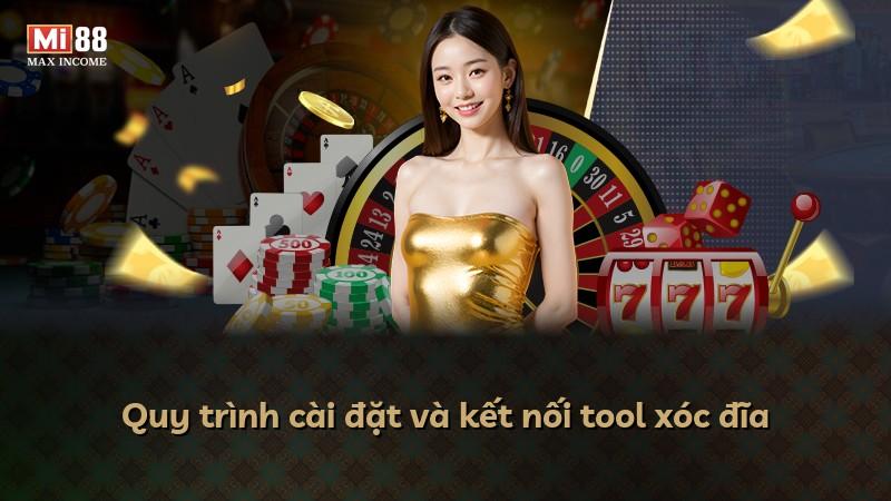 Quy trình cài đặt và kết nối tool xóc đĩa